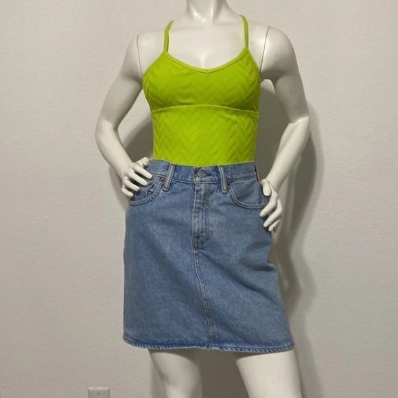 Levi's Blue Core Denim Skirt - Picture 2 of 3